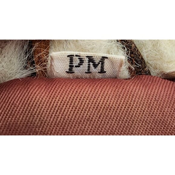 Vtg 100% Leather Aviator Bomber Jacket Faux Fur Double Collar Made in Korea PM - Picture 4 of 16